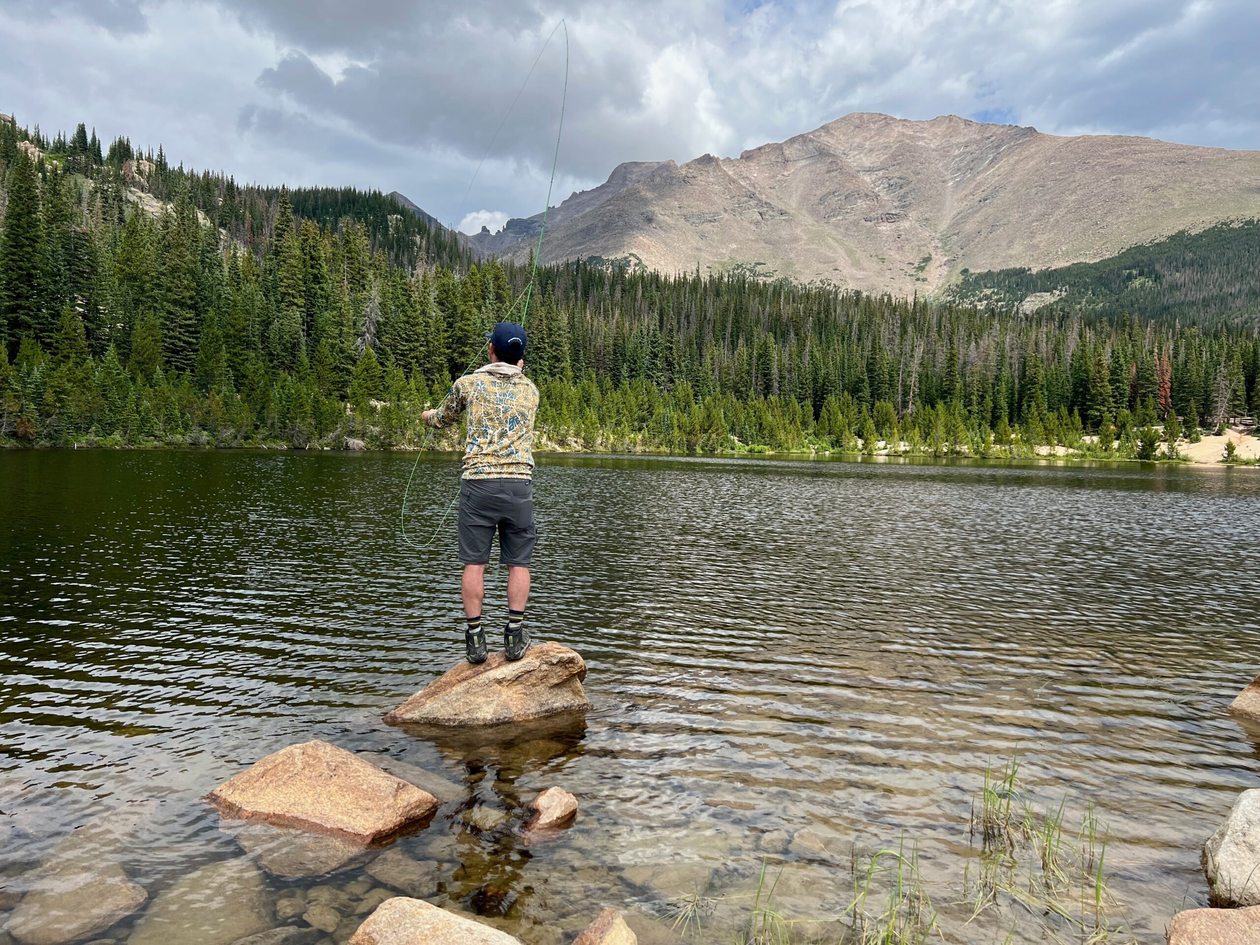 Alpine Lake Fly Fishing