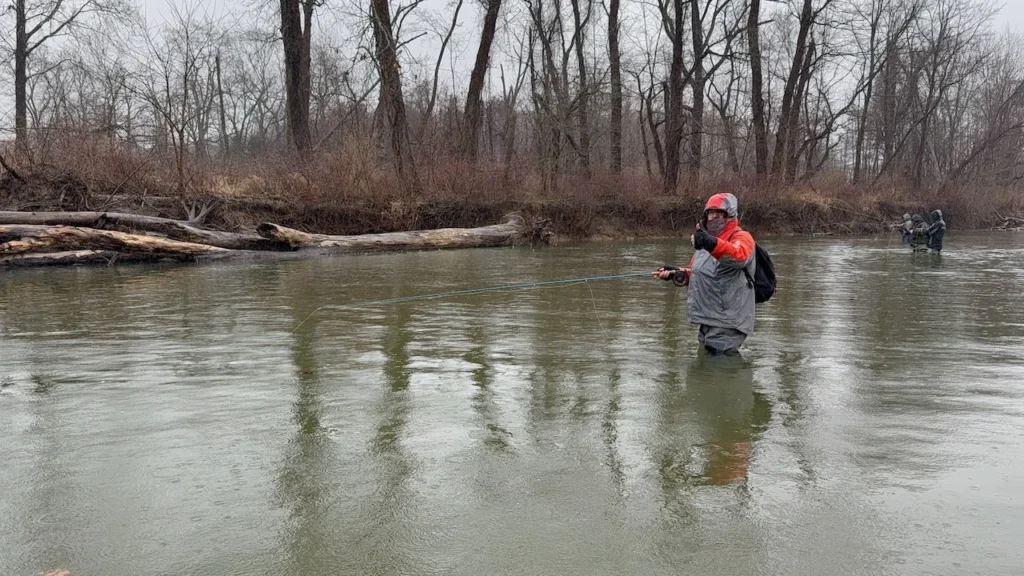 fishing for steelhead