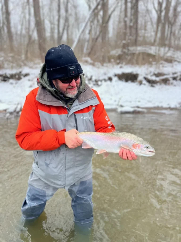jeff with steelhead